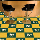 Oakland Athletics Team Carpet Tiles - 45 Sq Ft.