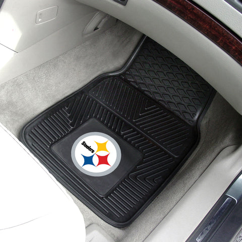 Pittsburgh Steelers Heavy Duty Car Mat Set - 2 Pieces