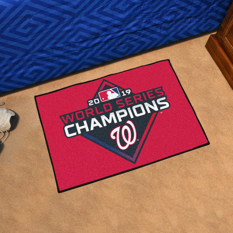 Washington Nationals Dynasty Starter Mat Accent Rug - 19in. x 30in.
