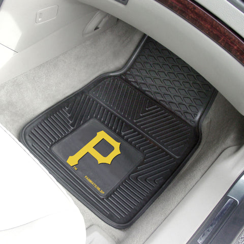 Pittsburgh Pirates Heavy Duty Car Mat Set - 2 Pieces