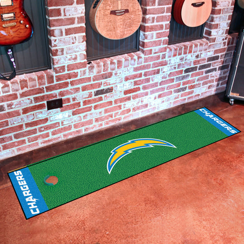 Los Angeles Chargers Putting Green Mat - 1.5ft. x 6ft.