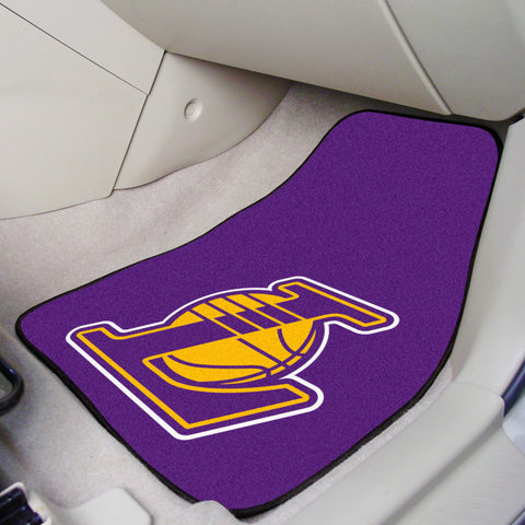 Los Angeles Lakers Front Carpet Car Mat Set - 2 Pieces