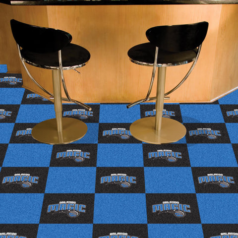 Orlando Magic Team Carpet Tiles - 45 Sq Ft.