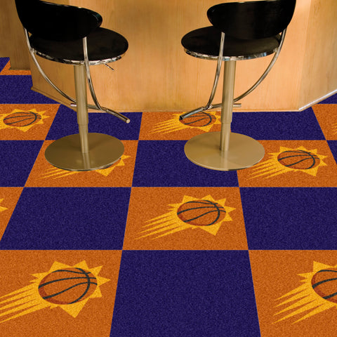 Phoenix Suns Team Carpet Tiles - 45 Sq Ft.