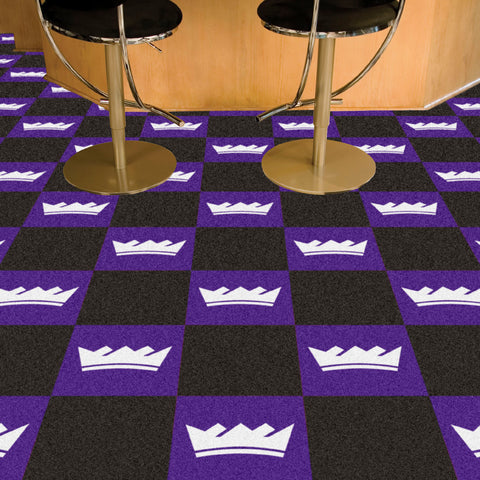 Sacramento Kings Team Carpet Tiles - 45 Sq Ft.
