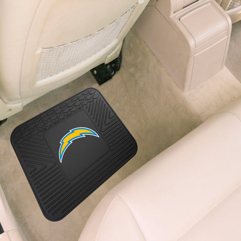 Los Angeles Chargers Back Seat Car Utility Mat - 14in. x 17in.