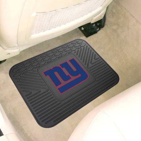 New York Giants Back Seat Car Utility Mat - 14in. x 17in.