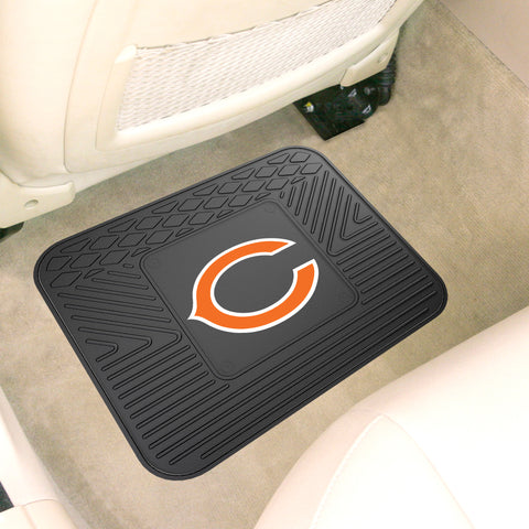 Chicago Bears Back Seat Car Utility Mat - 14in. x 17in.