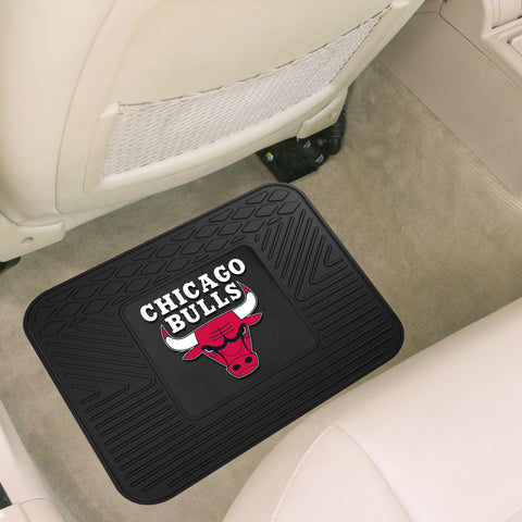 Chicago Bulls Back Seat Car Utility Mat - 14in. x 17in.