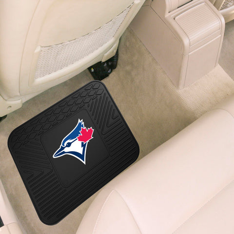 Toronto Blue Jays Back Seat Car Utility Mat - 14in. x 17in.