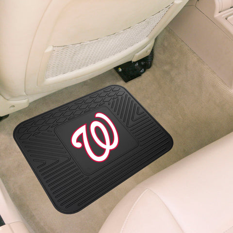 Washington Nationals Back Seat Car Utility Mat - 14in. x 17in.