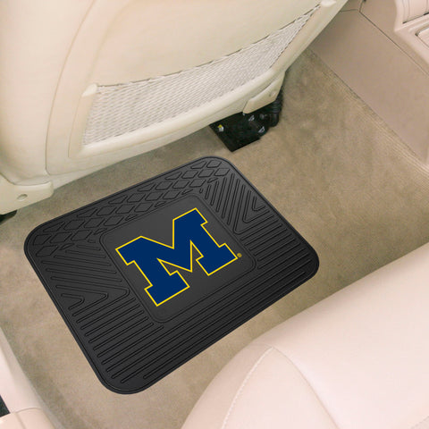 Michigan Wolverines Back Seat Car Utility Mat - 14in. x 17in.