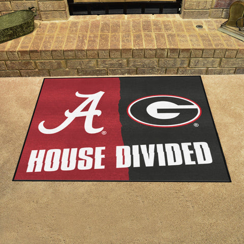 House Divided - Alabama / Georgia Rug 34 in. x 42.5 in.