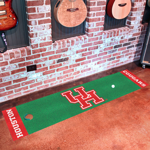 Houston Cougars Putting Green Mat - 1.5ft. x 6ft.