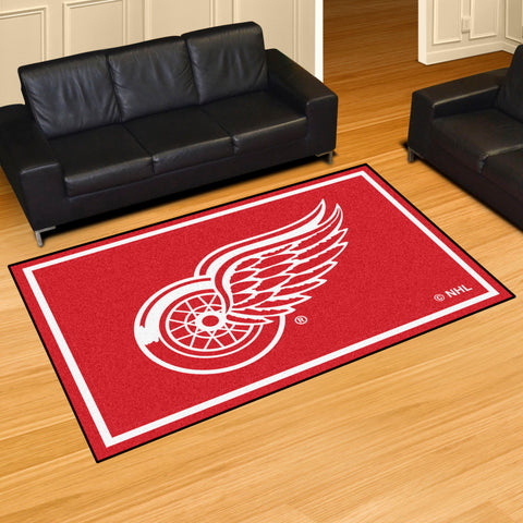 Detroit Red Wings 5ft. x 8 ft. Plush Area Rug