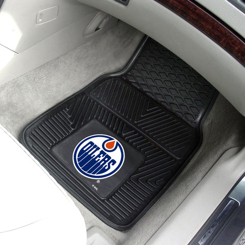 Edmonton Oilers Oilers Heavy Duty Car Mat Set - 2 Pieces