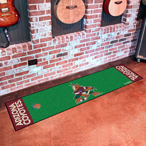 Arizona Coyotes Putting Green Mat - 1.5ft. x 6ft.