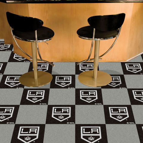 Los Angeles Kings Team Carpet Tiles - 45 Sq Ft.