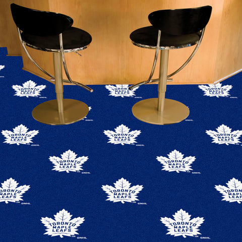 Toronto Maple Leafs Team Carpet Tiles - 45 Sq Ft.