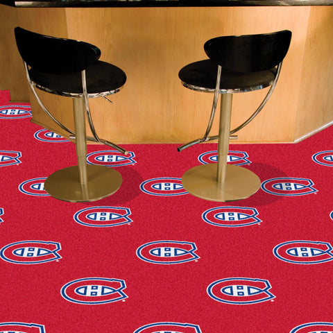 Montreal Canadiens Team Carpet Tiles - 45 Sq Ft.