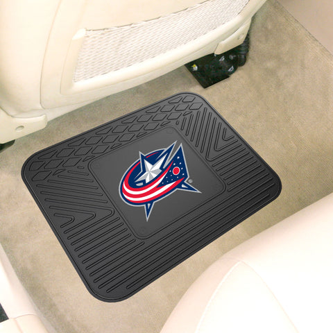 Columbus Blue Jackets Back Seat Car Utility Mat - 14in. x 17in.