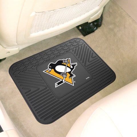 Pittsburgh Penguins Back Seat Car Utility Mat - 14in. x 17in.