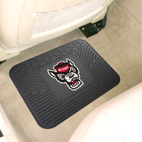 NC State Wolfpack Back Seat Car Utility Mat - 14in. x 17in.