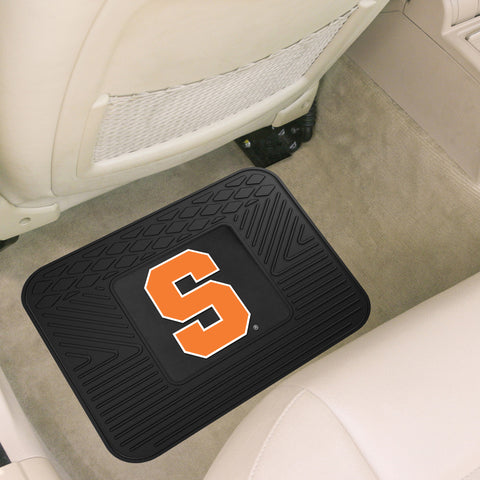 Syracuse Orange Back Seat Car Utility Mat - 14in. x 17in.
