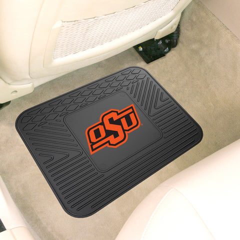 Oklahoma State Cowboys Back Seat Car Utility Mat - 14in. x 17in.