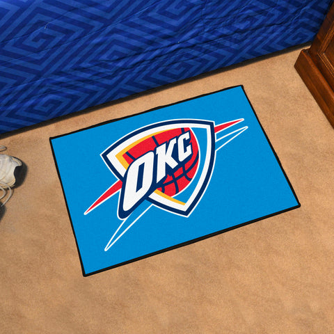 Oklahoma City Thunder Starter Mat Accent Rug - 19in. x 30in.