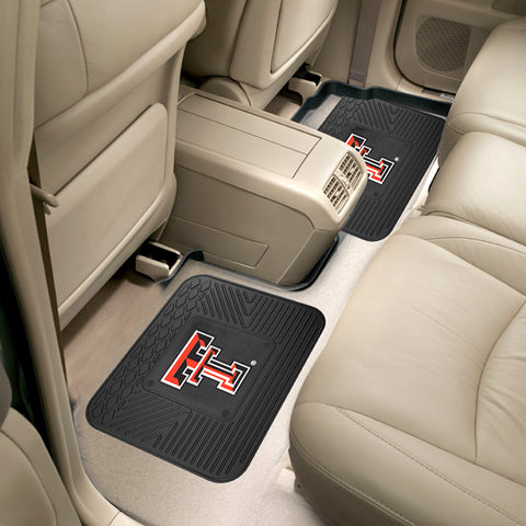 Texas Tech Red Raiders Back Seat Car Utility Mats - 2 Piece Set