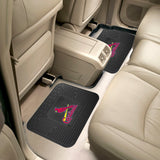St. Louis Cardinals Back Seat Car Utility Mats - 2 Piece Set