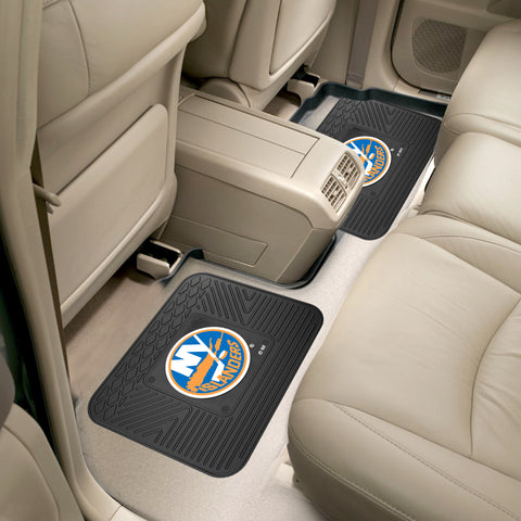 New York Islanders Back Seat Car Utility Mats - 2 Piece Set