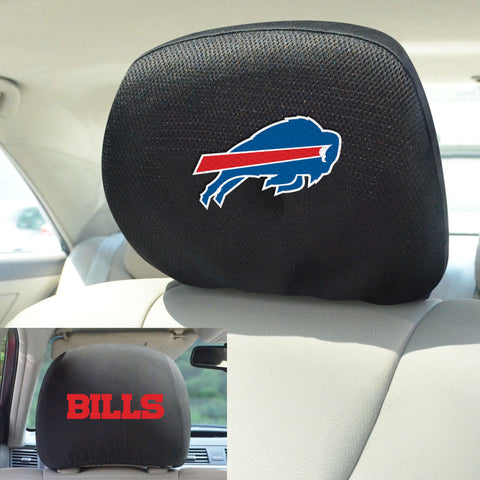 Buffalo Bills Embroidered Head Rest Cover Set - 2 Pieces