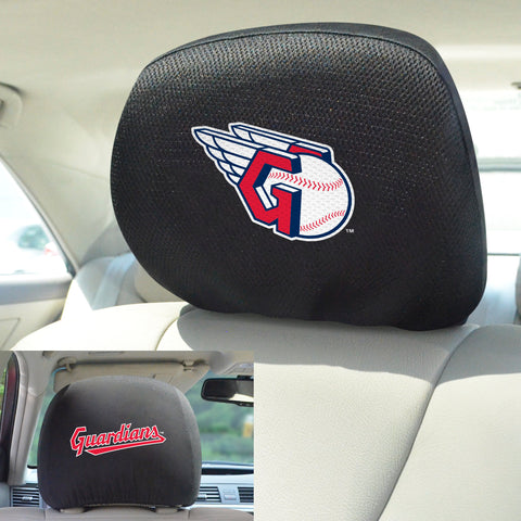 Cleveland Guardians Embroidered Head Rest Cover Set - 2 Pieces