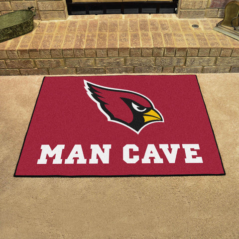 Arizona Cardinals Man Cave All-Star Rug - 34 in. x 42.5 in.