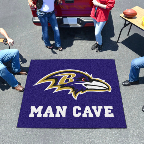 Baltimore Ravens Man Cave Tailgater Rug - 5ft. x 6ft.