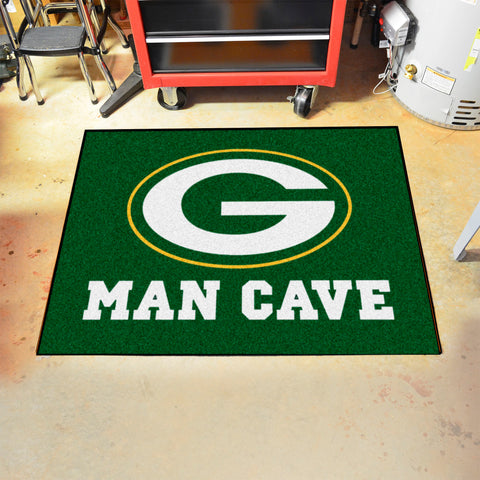 Green Bay Packers Man Cave All-Star Rug - 34 in. x 42.5 in.