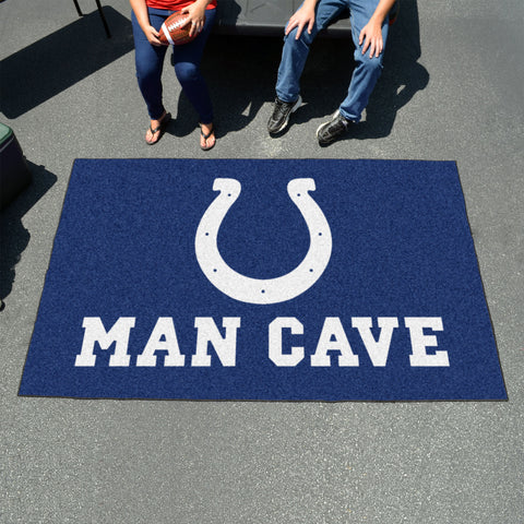Indianapolis Colts Man Cave Ulti-Mat Rug - 5ft. x 8ft.