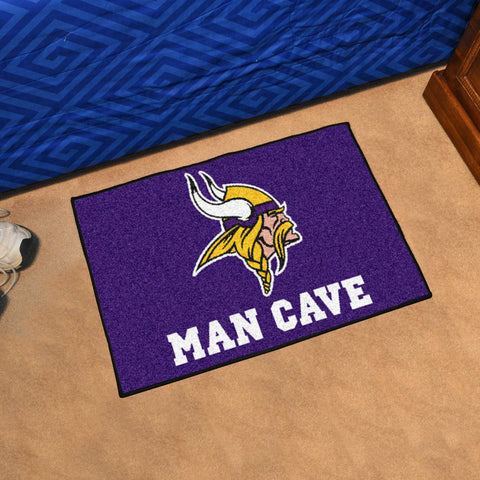 Minnesota Vikings Man Cave Starter Mat Accent Rug - 19in. x 30in.