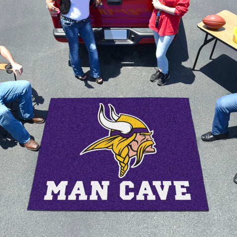 Minnesota Vikings Man Cave Tailgater Rug - 5ft. x 6ft.