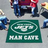 New York Jets Man Cave Tailgater Rug - 5ft. x 6ft.