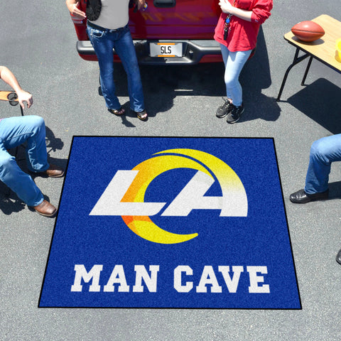 Los Angeles Rams Man Cave Tailgater Rug - 5ft. x 6ft.
