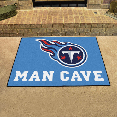 Tennessee Titans Man Cave All-Star Rug - 34 in. x 42.5 in.