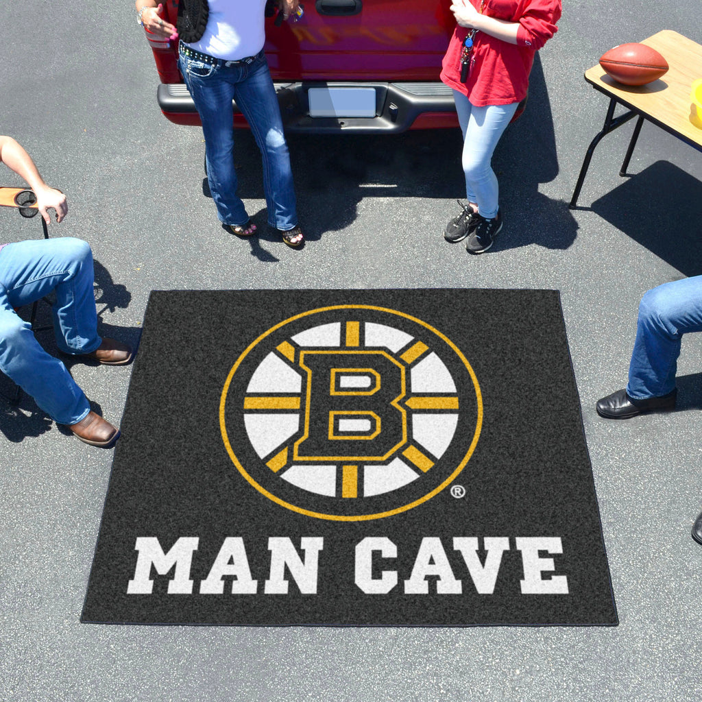 Boston Bruins Man Cave Tailgater Rug - 5ft. x 6ft.