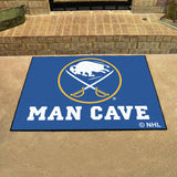 Buffalo Sabres Man Cave All-Star Rug - 34 in. x 42.5 in.