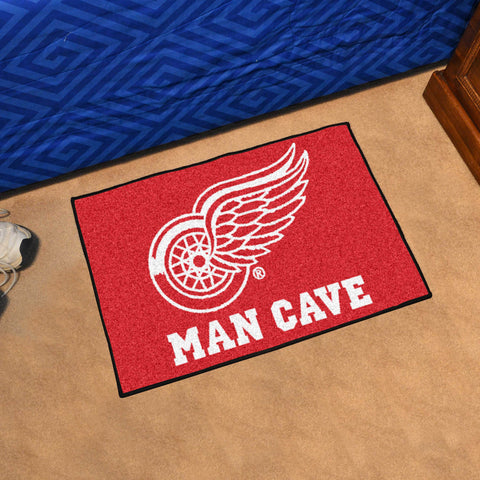 Detroit Red Wings Man Cave Starter Mat Accent Rug - 19in. x 30in.
