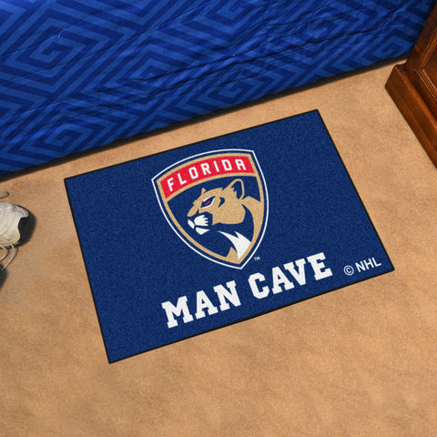 Florida Panthers Man Cave Starter Mat Accent Rug - 19in. x 30in.