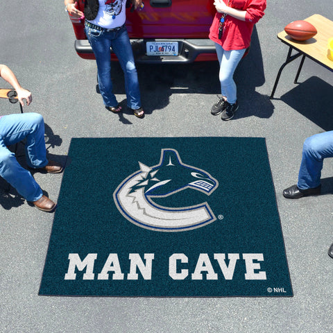 Vancouver Canucks Man Cave Tailgater Rug - 5ft. x 6ft.