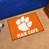Clemson Tigers Man Cave Starter Mat Accent Rug - 19in. x 30in.